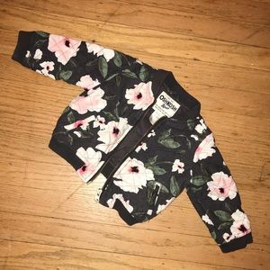 5/$15🌷 Floral Bomber Jacket